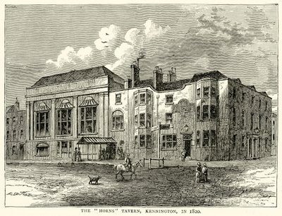 Horns Tavern, Kennington, 1820